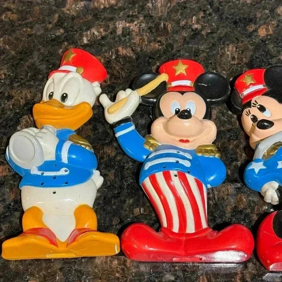 Vintage Mickey Mouse Whistle Kazoos Whistles Stand Up Figures Disney - Picture 2 of 10